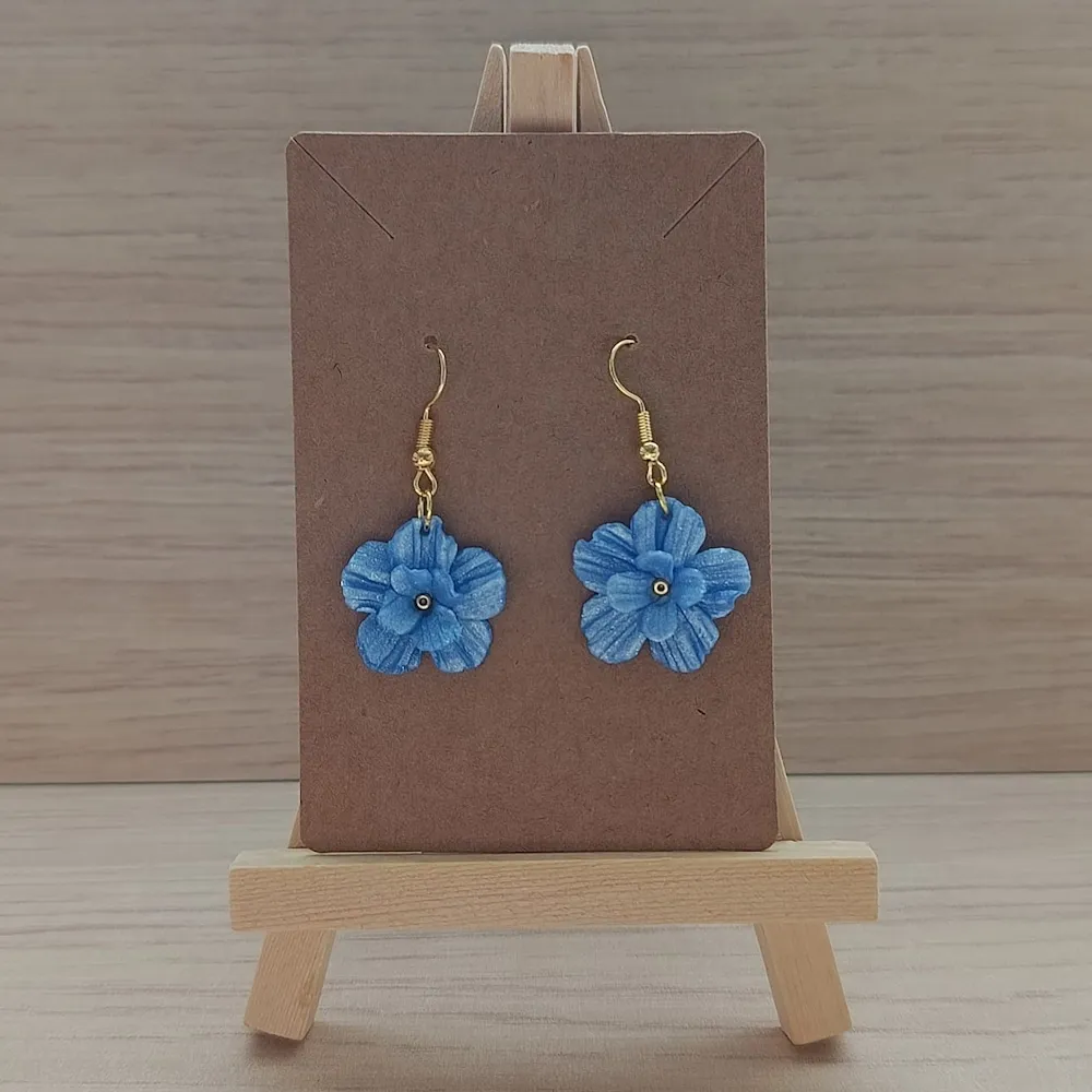 Petites Boucles Printanières Bleues