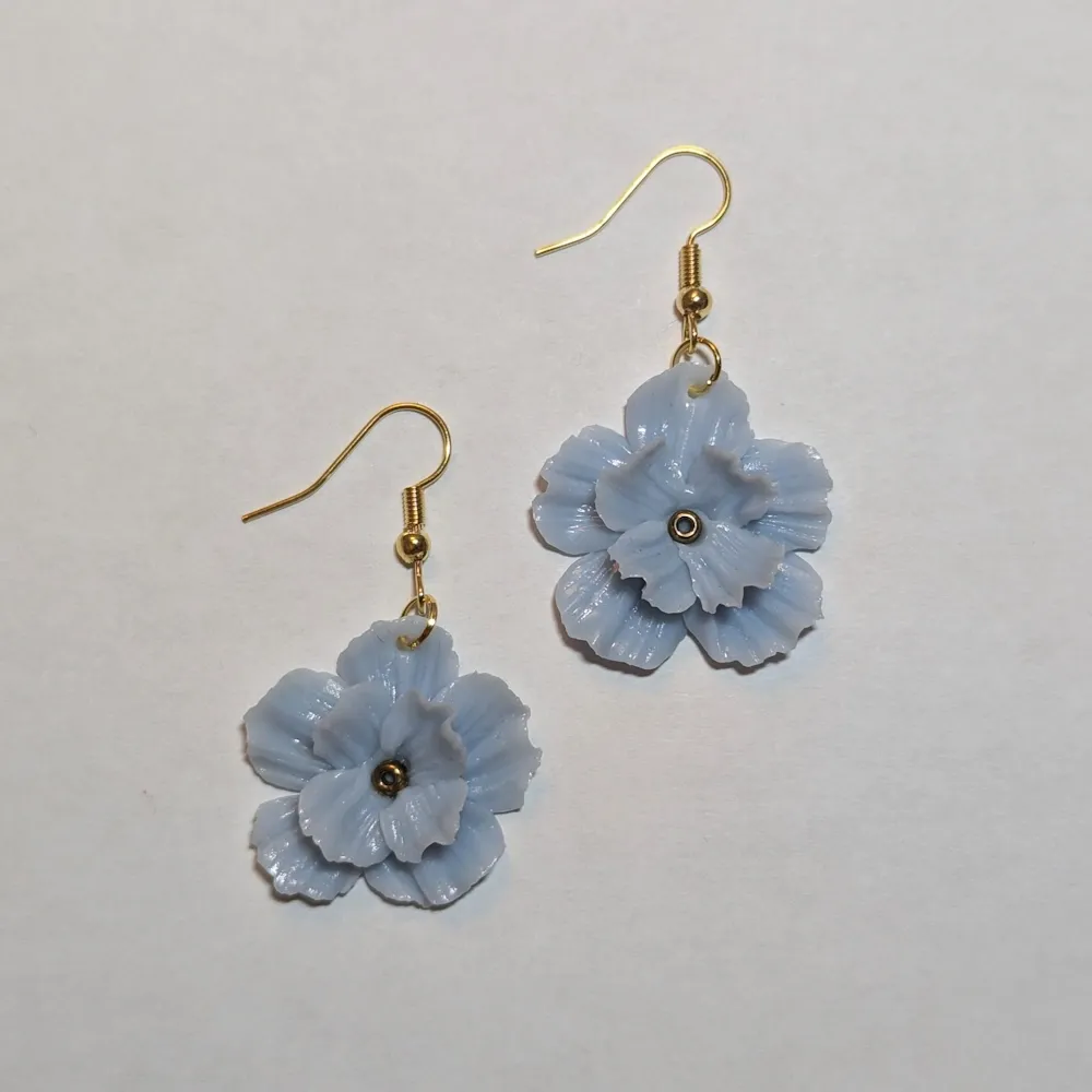 Boucles Printanières Bleues Claires