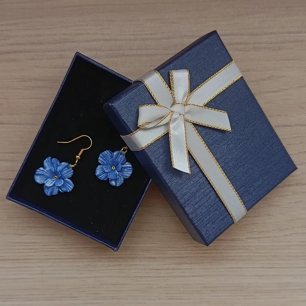 Petites Boucles Printanières Bleues