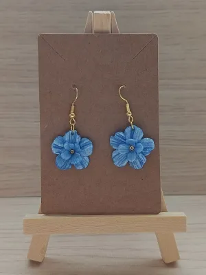Petites Boucles Printanières Bleues