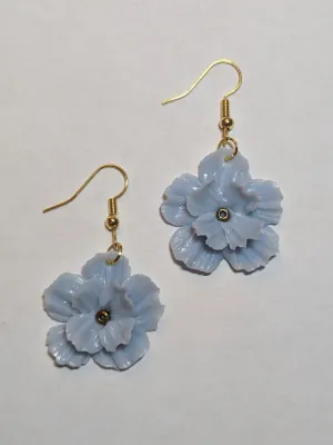 Boucles Printanières Bleues Claires