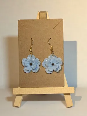Boucles Printanières Bleues Claires