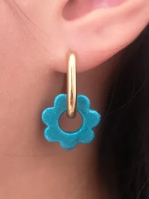 Fleurs Turquoises