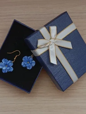 Petites Boucles Printanières Bleues