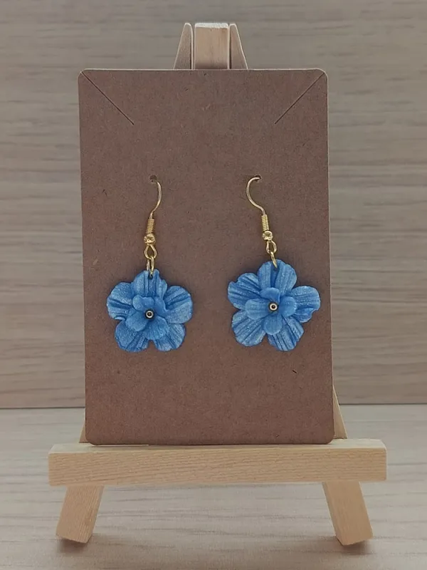 Produit Petites Boucles Printanières Bleues Image