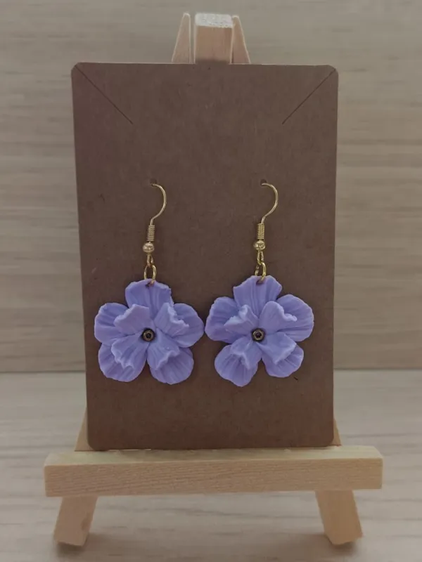 Produit Boucles Printanières Violettes Claires Image